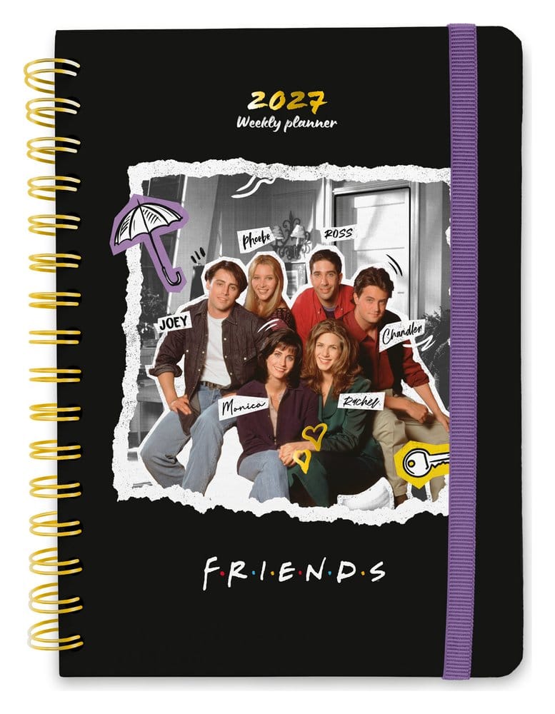 Friends Full Year Planner 2027 A5