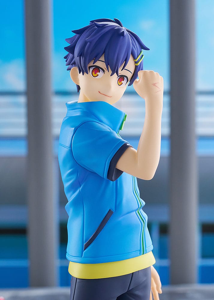 Gridman Universe Pop Up Parade PVC Statue Yomogi Asanaka L Size 23 cm