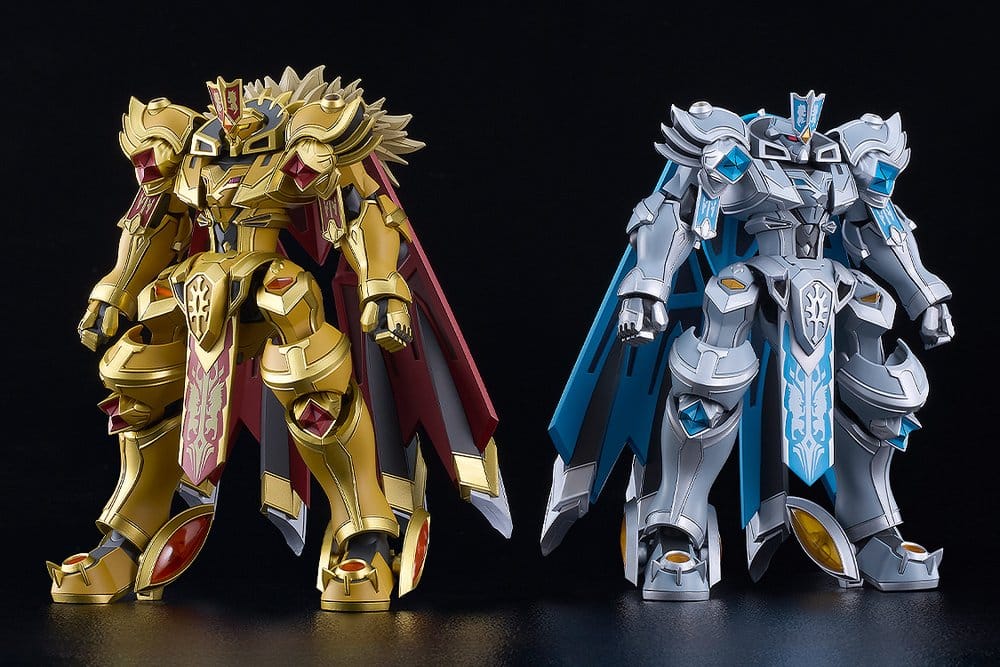 Knight's & Magic Moderoid Plastic Model Kit Goldleo 135mm