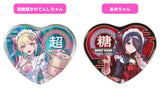 Needy Streamer Overload Needy Streamer Chinese Restaurant Series Heart-Shaped Pinback Button OMGkawaiiAngel 7 x 6 cm