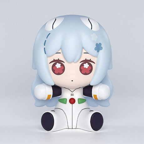 Neon Genesis Evangelion: Rebuild of Evangelion Huggy Good Smile Chibi Figure Rei Ayanami: Long Hair Ver. 7 cm