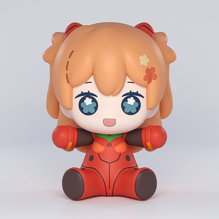 Neon Genesis Evangelion: Rebuild of Evangelion Huggy Good Smile Chibi Figure Asuka Shikinami Langley: Plugsuit Ver. 7 cm