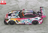 Hatsune Miku GT Project Vehicle 1/43 Good Smile Hatsune Miku AMG 2021 SUPER GT 100th Race Commemorative Ver. 11 cm