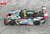 Hatsune Miku GT Project Vehicle 1/64 Good Smile Hatsune Miku AMG 2019 SUPER GT Ver. 7 cm
