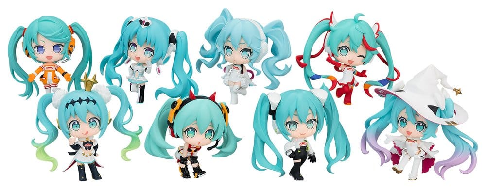 Hatsune Miku GT Project Racing Miku All Stars Mini Figures Vol. 1 8 cm Blind Box Assortment (8)