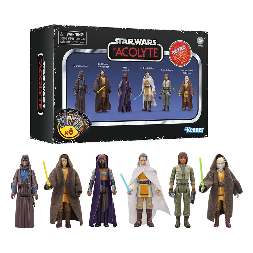 Star Wars: Acolyte Retro Collection Action Figure 6-Pack 10 cm