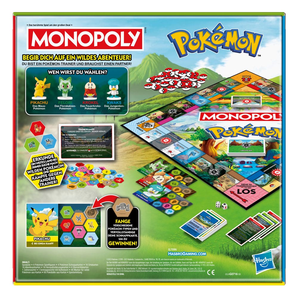 Pokémon Board Game Monopoly *German Version*