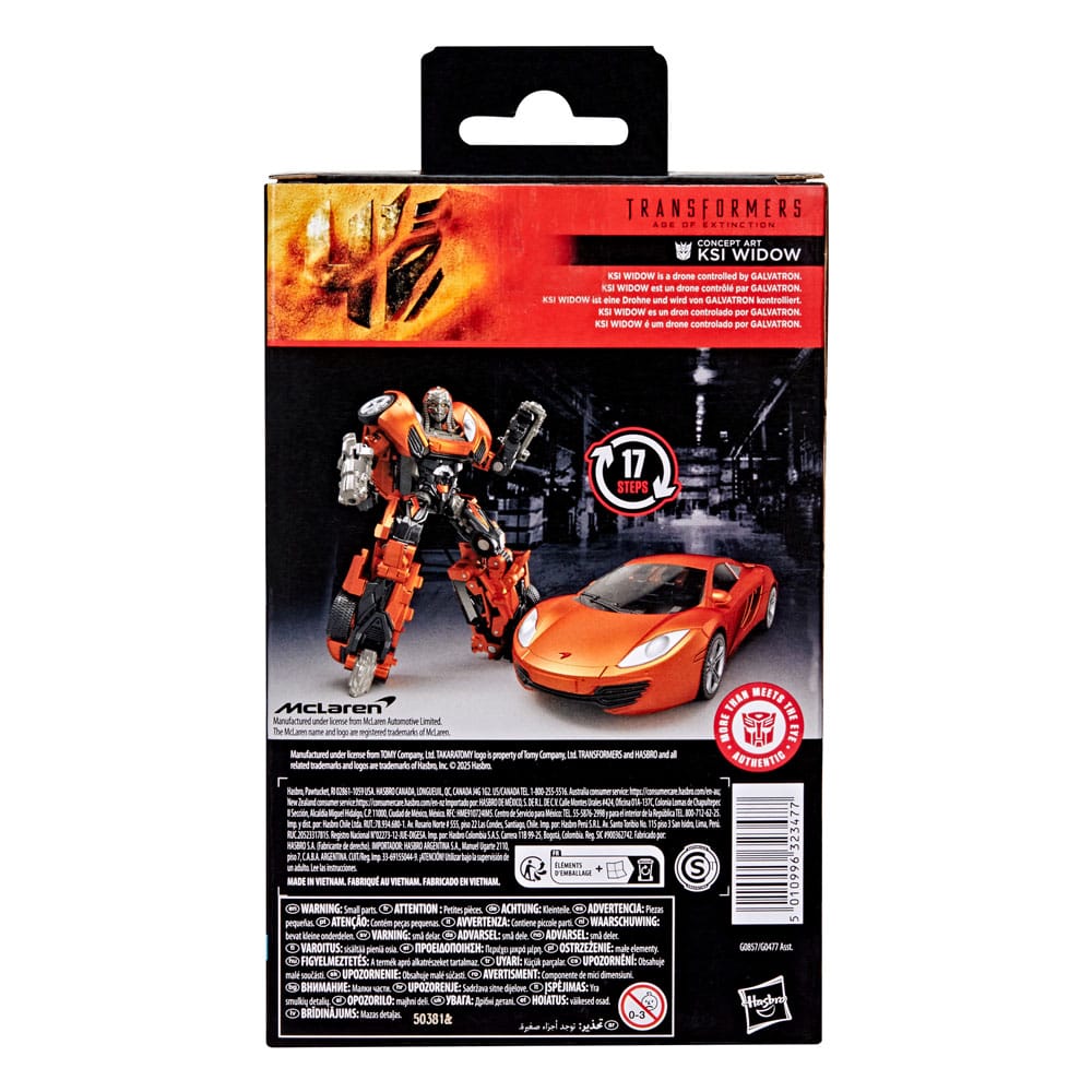 Transformers: Age of Extinction Studio Series Leader Class Action Figure Concept Art KSI Widow 11 cm