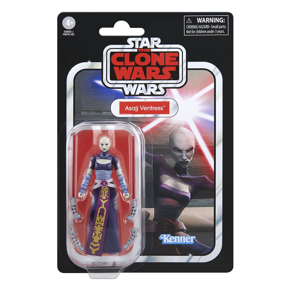 Star Wars: The Clone Wars Vintage Collection Action Figure Asajj Ventress 10 cm