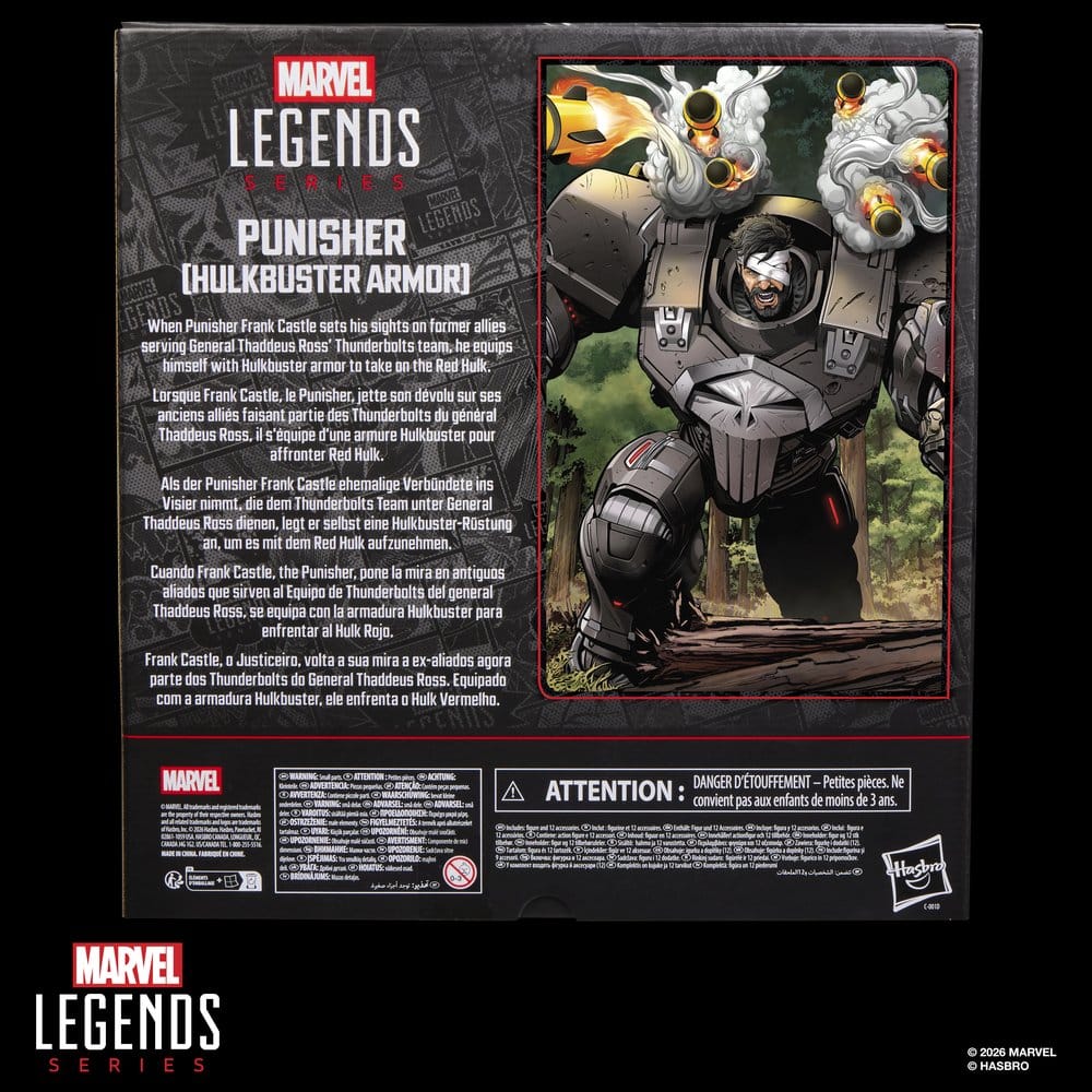 Marvel Legends Action Figure Punisher Hulkbuster Armor 15 cm