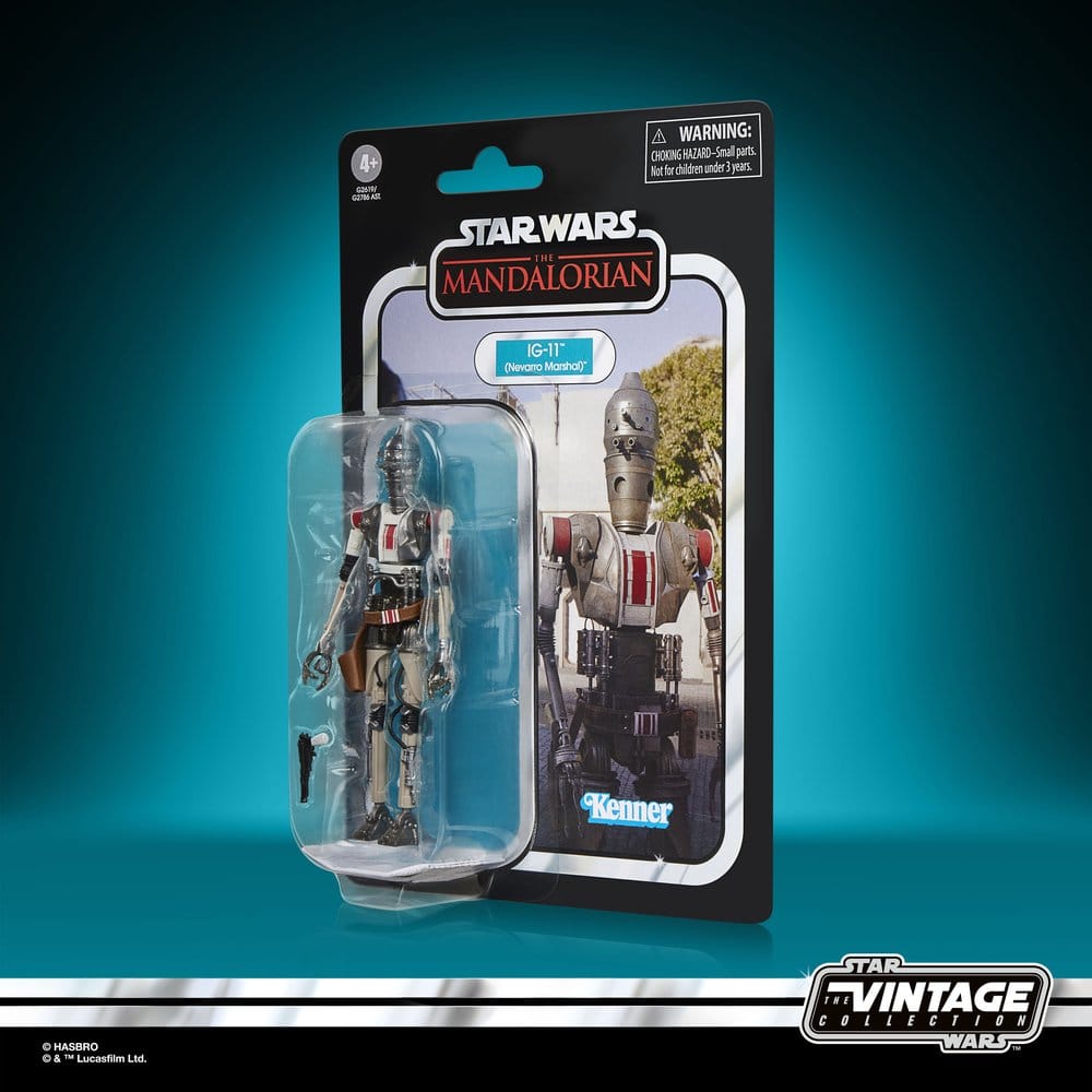 Star Wars: The Mandalorian Vintage Collection Action Figure IG-11 (Nevarro Marshal) 10 cm