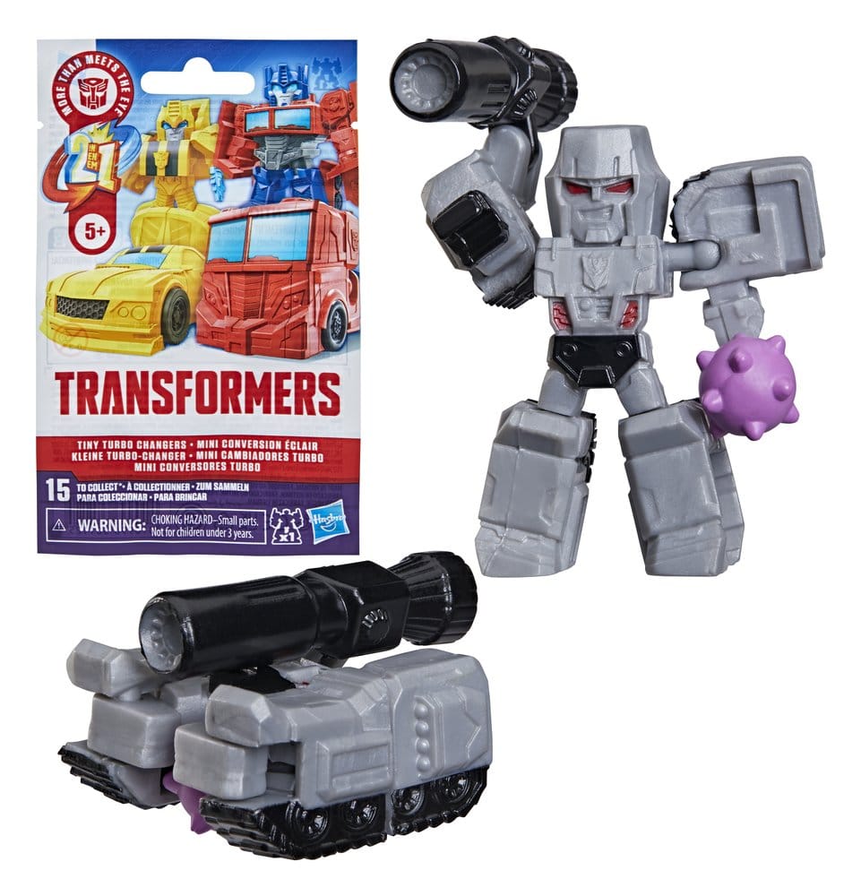 Transformers Mini Action Figures 4 cm Tiny Turbo Changers Blind Box Display (24)