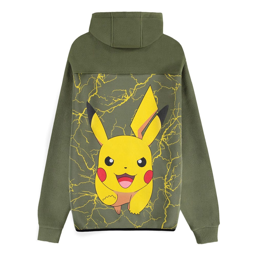 Pokémon Zipper Hoodie Pikachu Size S