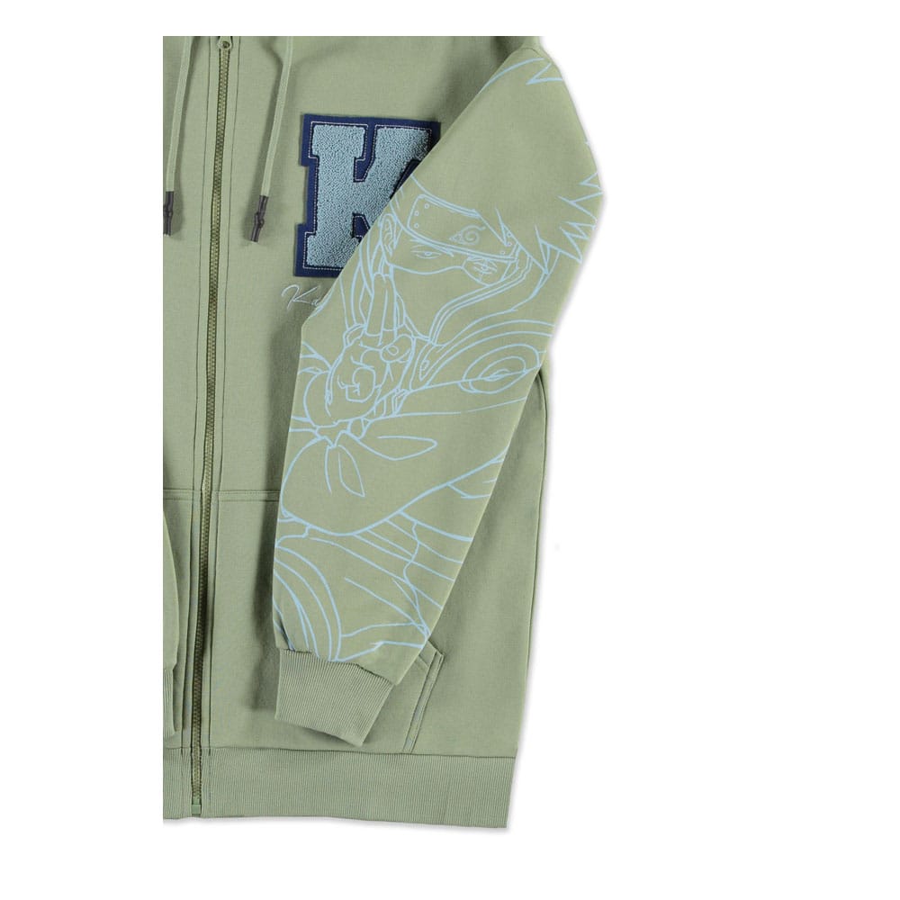 Naruto Zipper Hoodie Kakashi