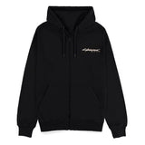 Cyberpunk 2077 Zipper Hoodie Night City Size S