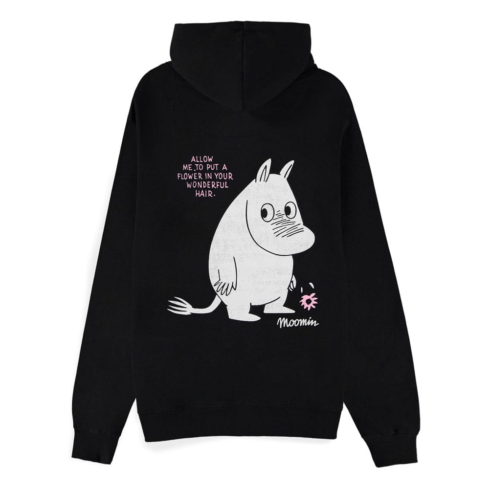 Moomins Zipper Hoodie Flower
