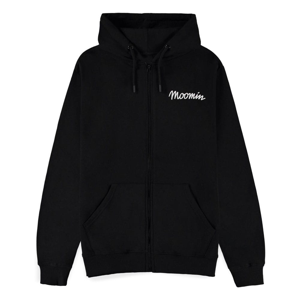 Moomins Zipper Hoodie Flower Size M