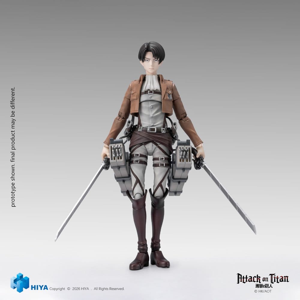 Attack on Titan Exquisite Basic Series Action Figure 1/12 Levi Ackerman 15 cm