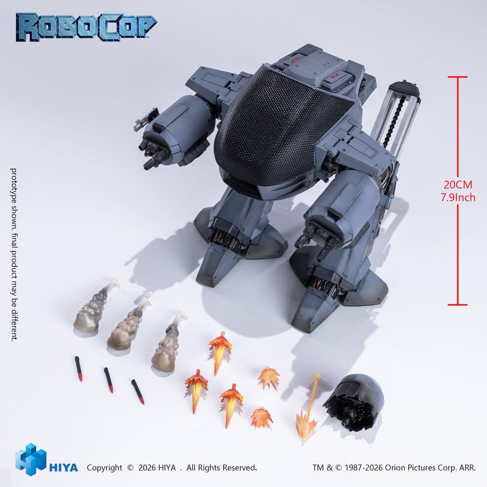 Robocop Exquisite Super Series Actionfigur 1/12  ED-209 20 cm