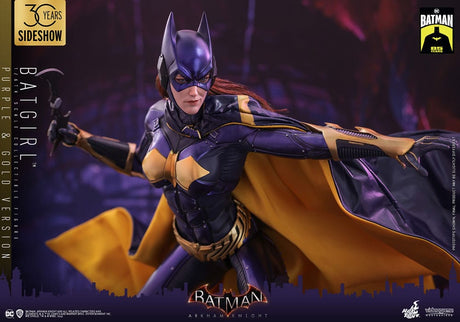 Batman Arkham Knight Videogame Masterpiece Action Figure 1/6 Batgirl (Purple and Gold Version) Exclusive 30 cm