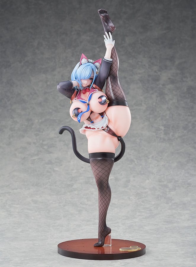 Original Character Statue 1/6 Lewd Girl Y-shaped Balance - Aoi Futatsuki Tapestry Set Edition 38 cm