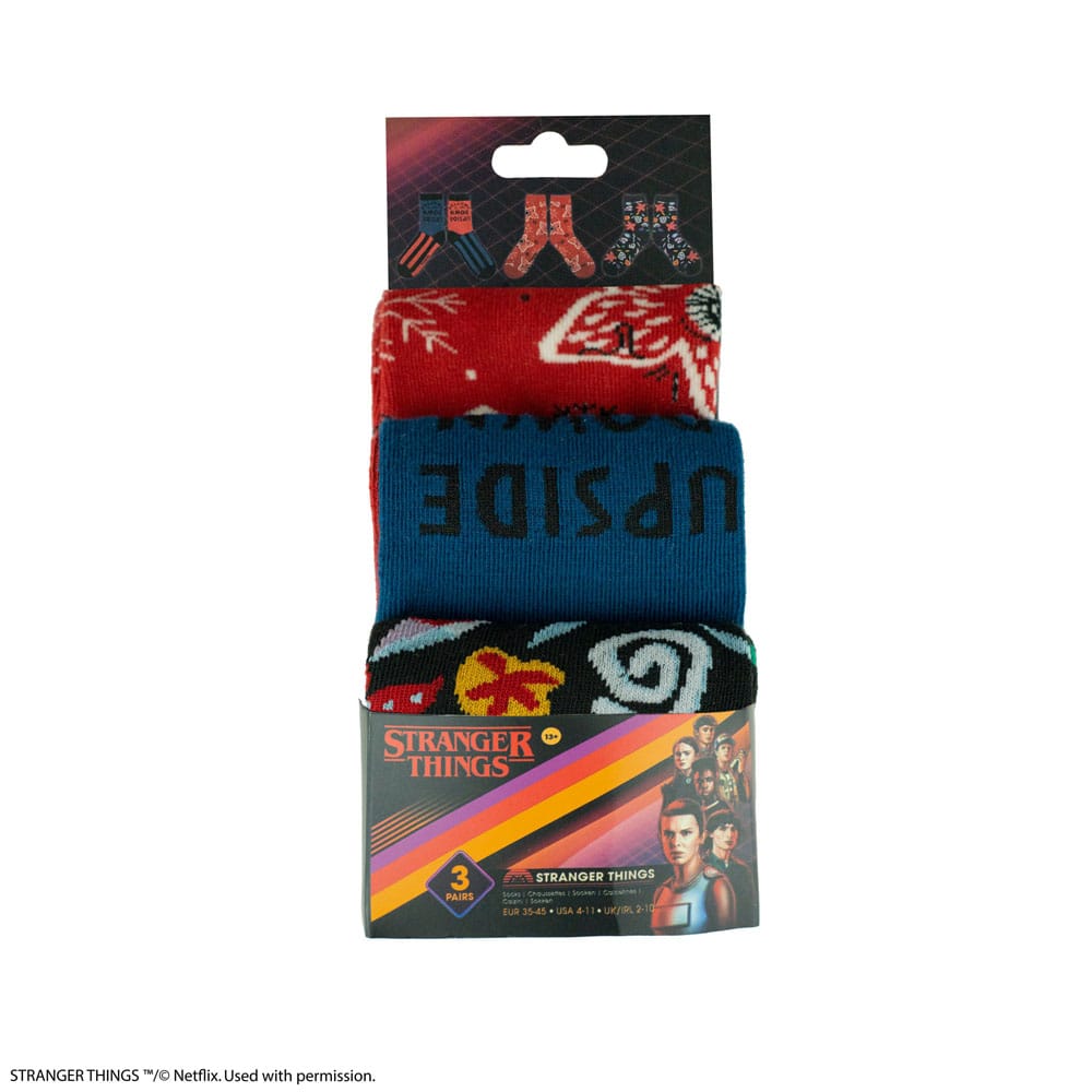 Stranger Things: Stranger Things Set of 3 Socks