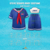 Stranger Things: Scoops Ahoy Steve Costume Size M/L