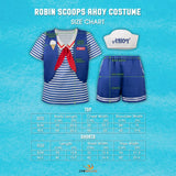 Stranger Things: Scoops Ahoy Robin Costume Size M/L