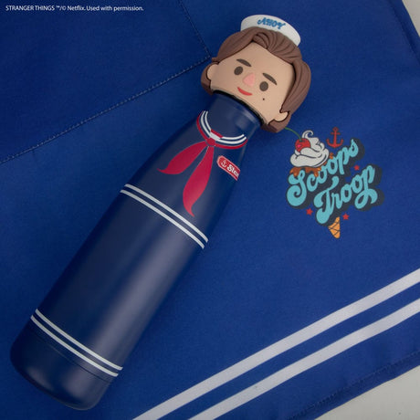 Stranger Things Water Bottle Scoops Ahoy Steve 500 ml