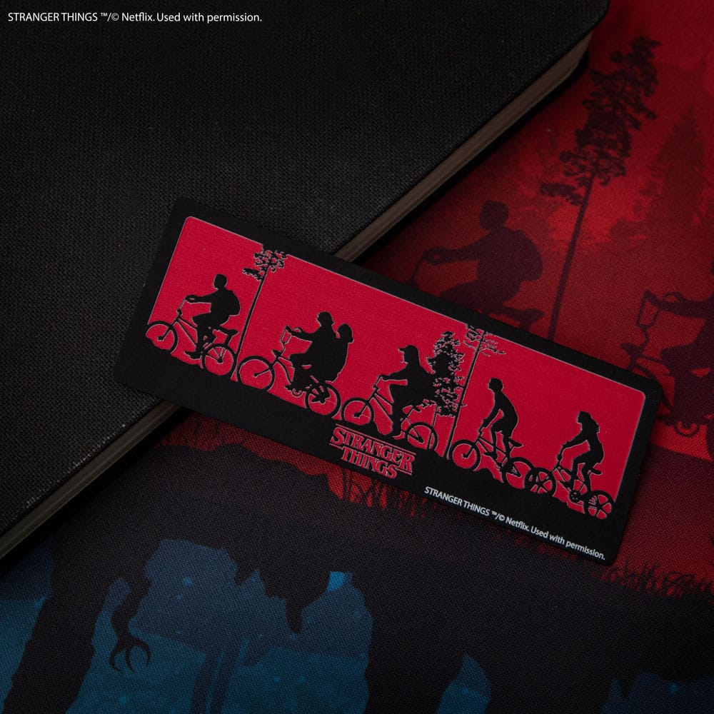 Stranger Things Bookmark Silhouette Metal