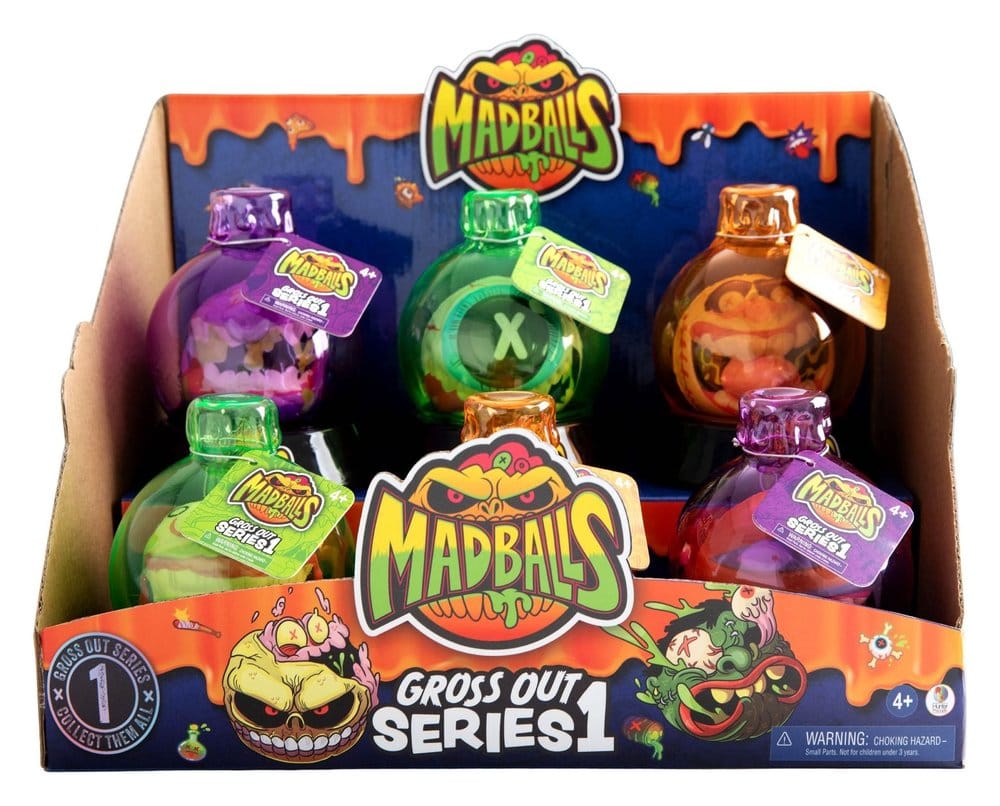 Mad Balls Bouncy Balls Gross Out Series 1 Assortment (12)