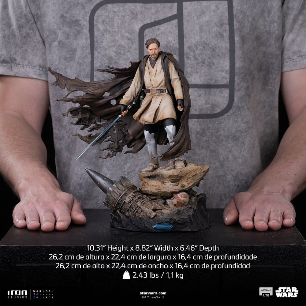 Star Wars Art Scale Statue 1/10 Obi-Wan Signatures 26 cm