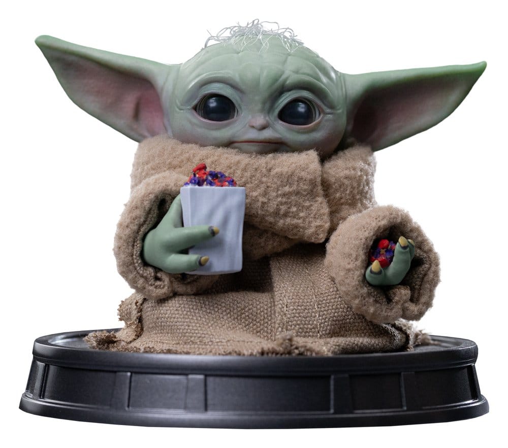 The Mandalorian & Grogu Grogu Collection Statue Grogu Popcorn Time