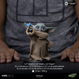 The Mandalorian & Grogu Grogu Collection Statue Grogu Butterfly Wonder