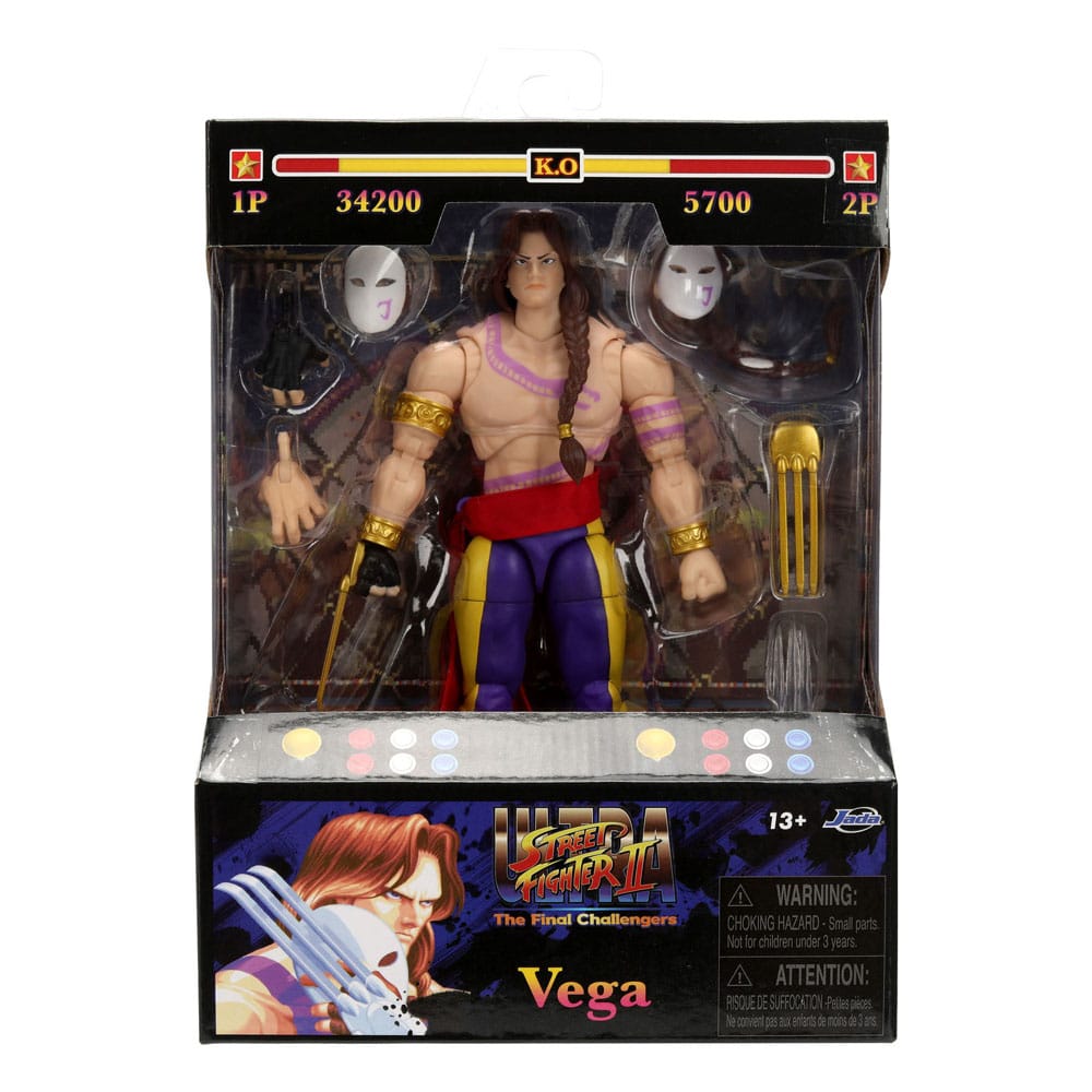 Ultra Street Fighter II: The Final Challengers Action Figure 1/12 Vega 15 cm