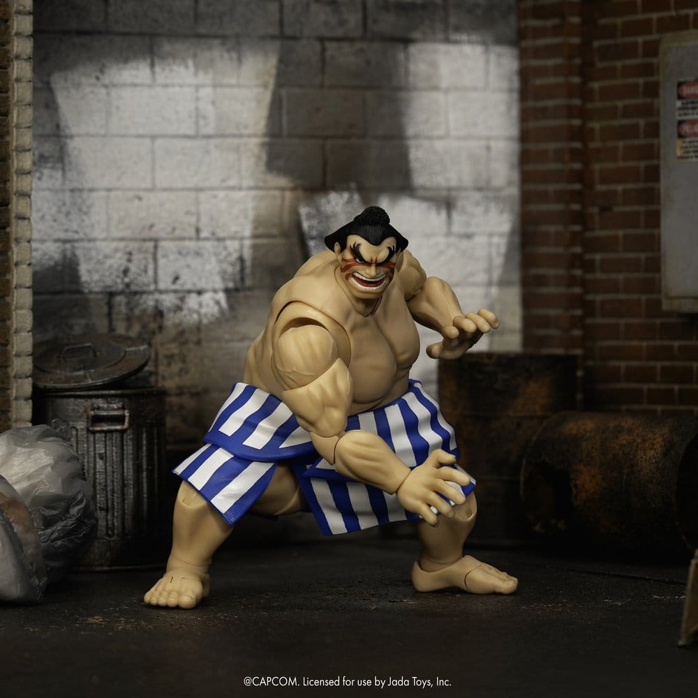 Ultra Street Fighter II: The Final Challengers Action Figure 1/12 E. Honda 16 cm