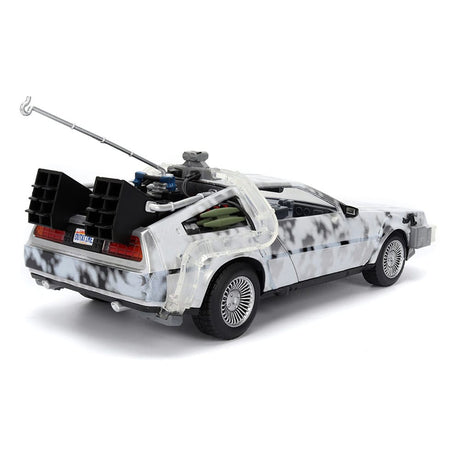 Back to the Future Diecast Model 1/24 Time Machine Frost