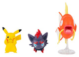Pokémon Battle Figure Action Figures 3-Pack ver. 25 Assortment (4)