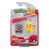 Pokémon Battle Figure Set Figures 2-Pack Pikachu #5, Lechonk 5 cm