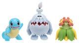 Pokémon Battle Figure 3-Pack Squirtle, Greavard & Bellossom