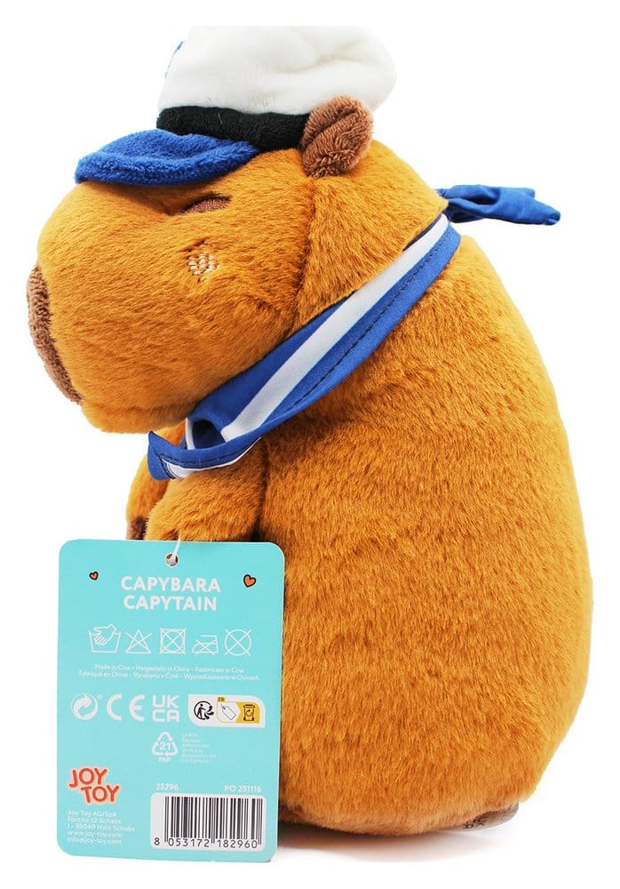 Capybara Plush Figure Capy Captain 23 cm