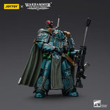 Warhammer The Horus Heresy Action Figure Alpha Legion Exodus The One who is Many With Sniper Rifle And Power Dagger 20 cm