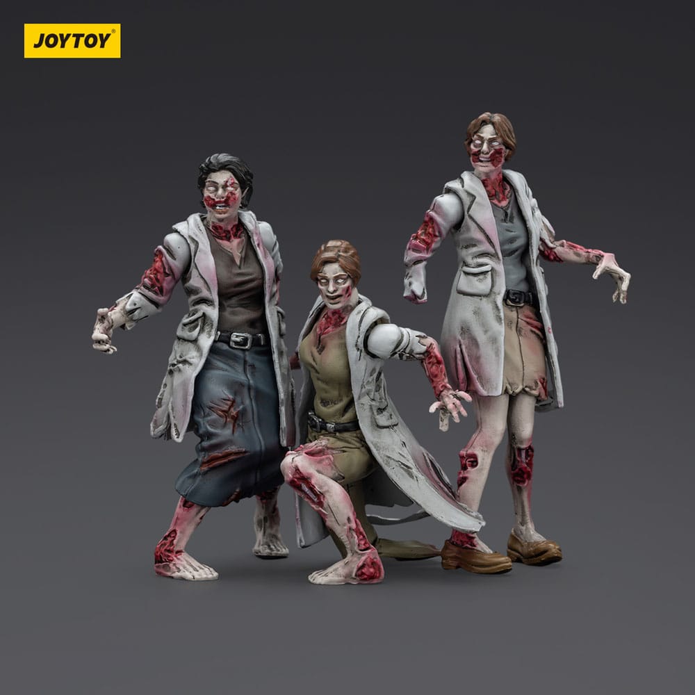 Zombie Dark Source Action Figures 3-Pack Medics 8 cm