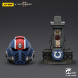 Warhammer 40,000: Space Marine 2 Replica Ultramarines Lieutenant Titus helmet with Display Stand 44 cm