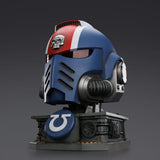 Warhammer 40,000: Space Marine 2 Replica Ultramarines Lieutenant Titus helmet with Display Stand 44 cm