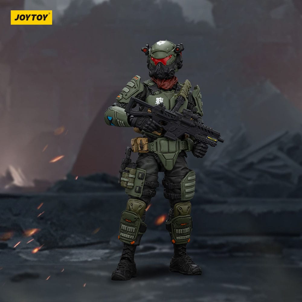 APOC Series Dark Source Action Figur Stellar Scar Assault Team Titanite 11 cm