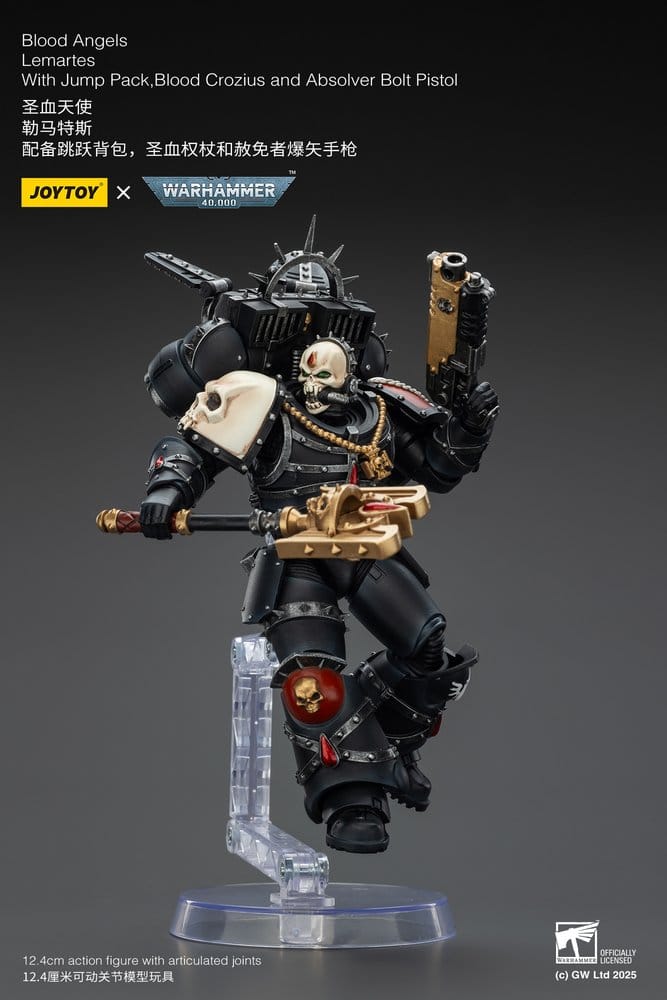 Warhammer 40,000 Action Figure Blood Angels Lemartes 12 cm