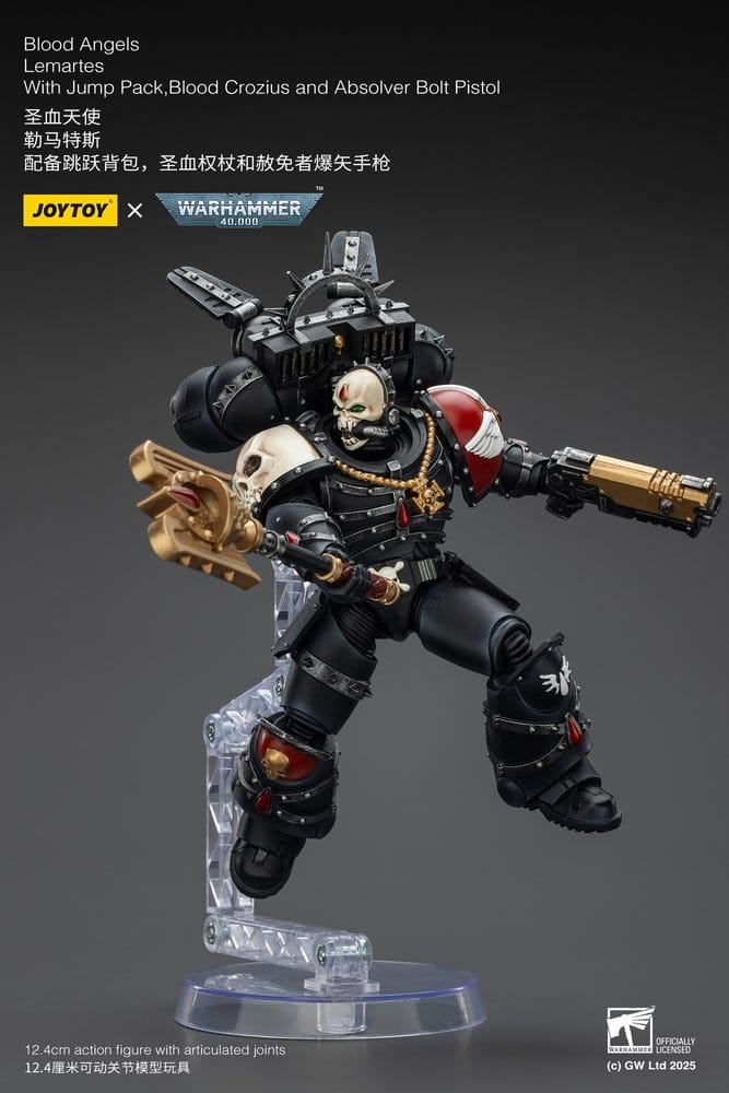 Warhammer 40,000 Action Figure Blood Angels Lemartes 12 cm