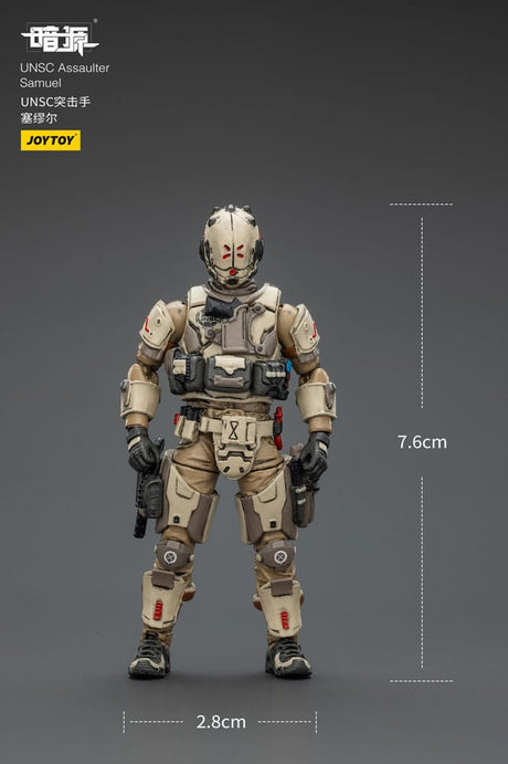 UNSC Dark Source Action Figur Assaulter Samuel 7 cm