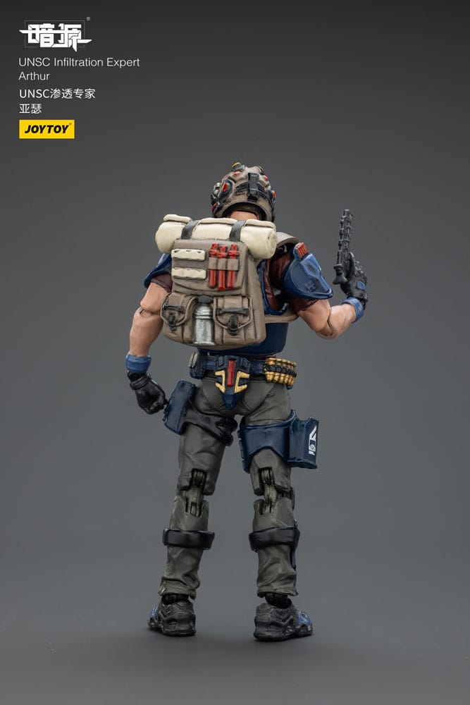 UNSC Dark Source Action Figur Infiltration Expert Arthur 7 cm